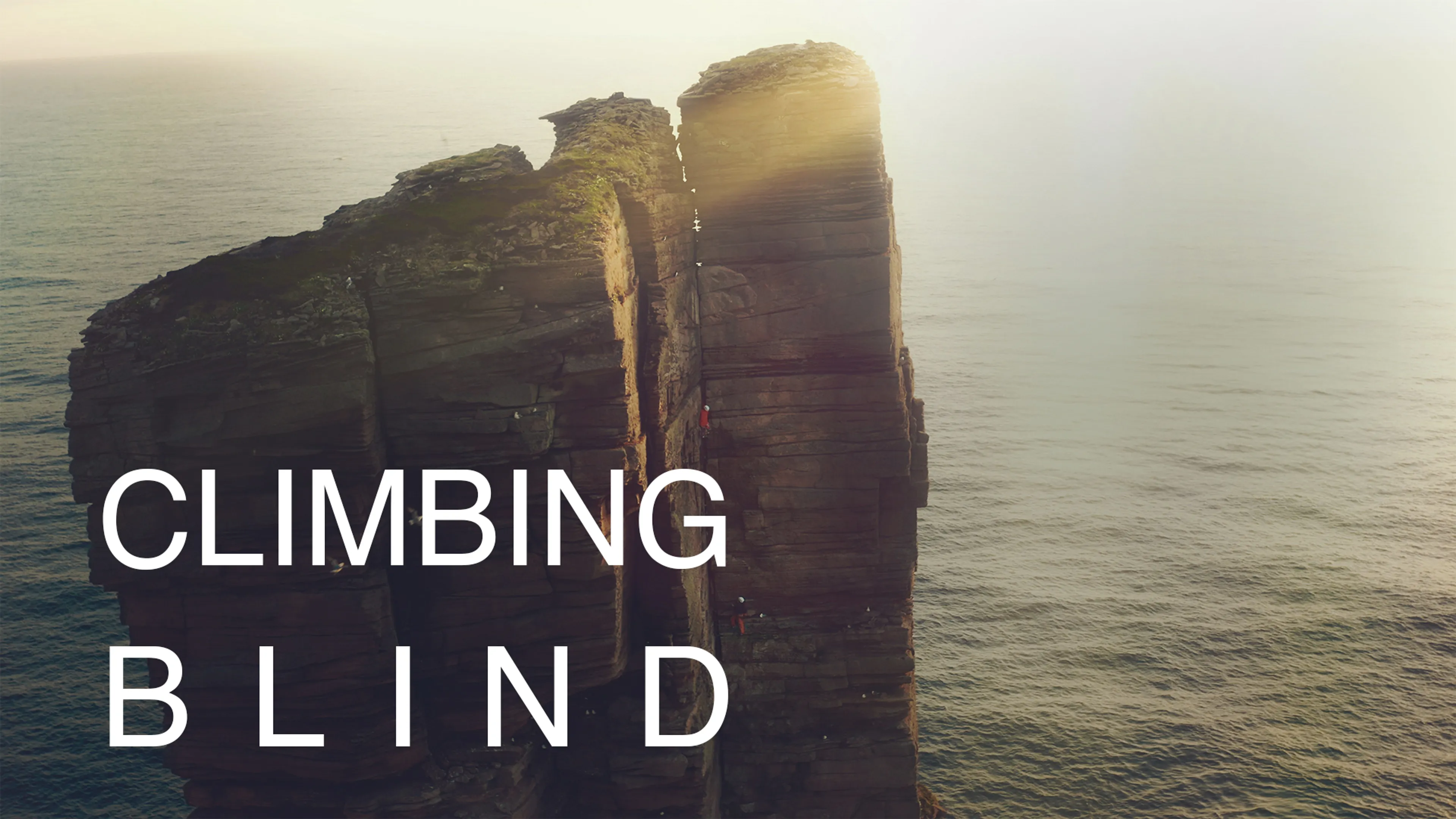 Climbing Blind poster